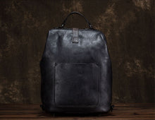 Load image into Gallery viewer, Vintage Ladies Leather Rucksack Handbag  Backpack Purse For Women
