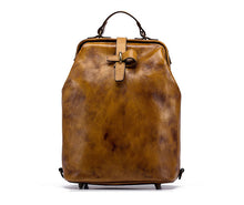 Load image into Gallery viewer, Vintage Ladies Leather Rucksack Handbag  Backpack Purse For Women
