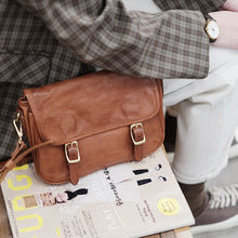 Load image into Gallery viewer, Small Women&#39;s Leather Satchel Bag Cross Shoulder Bag For Women
