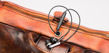 Load image into Gallery viewer, Vintage Womens Small Leather Backpack Purse With Headphone Cable Hole leather Rucksack Bag For Women
