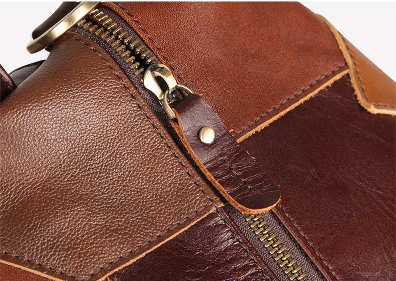 Vintage Womens Leather Western Backpack Purse Ladies Rucksack Bag For Women
