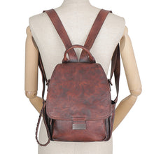 Load image into Gallery viewer, Mini Womens Vintage Leather Backpack Purse Cross Shoulder Bag Handbags for Women
