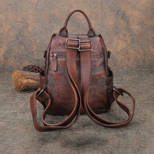 Load image into Gallery viewer, Mini Womens Vintage Leather Backpack Purse Cross Shoulder Bag Handbags for Women
