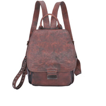 Load image into Gallery viewer, Mini Womens Vintage Leather Backpack Purse Cross Shoulder Bag Handbags for Women
