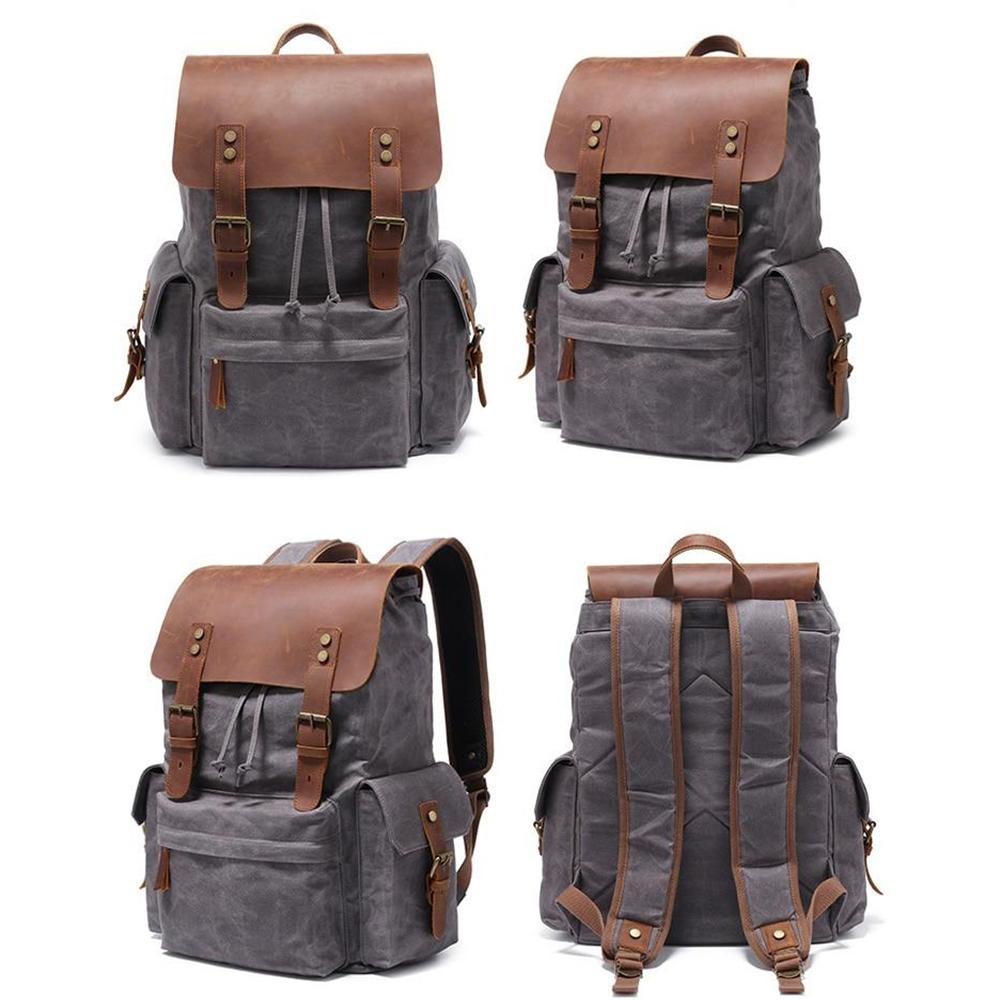 Waxed Canvas Backpack | LATVIA