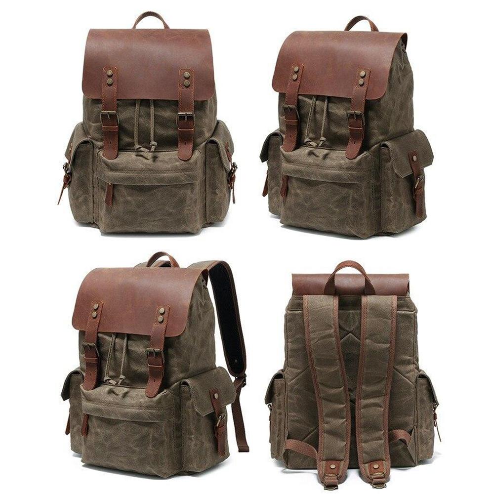 Waxed Canvas Backpack | LATVIA
