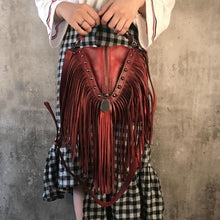 Load image into Gallery viewer, Womens Boho Leather Fringe Crossbody Handbags Small Purses Bags for Women

