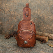 Load image into Gallery viewer, Women&#39;s Designer Leather Sling Bag Purse Chest Pack Bag For Women
