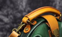 Load image into Gallery viewer, Small Women&#39;s Green Leather Doctor Bag Backpack Purse Handbags for Women
