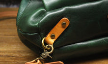Load image into Gallery viewer, Small Women&#39;s Green Leather Doctor Bag Backpack Purse Handbags for Women
