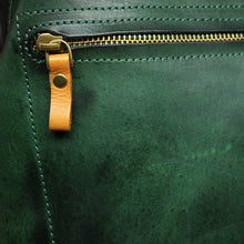 Load image into Gallery viewer, Small Women&#39;s Green Leather Doctor Bag Backpack Purse Handbags for Women
