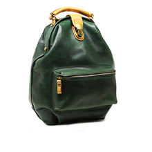 Load image into Gallery viewer, Small Women&#39;s Green Leather Doctor Bag Backpack Purse Handbags for Women
