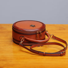 Load image into Gallery viewer, Bee Leather Circle Bag Crossbody Bags Shoulder Bag Purses for Women
