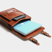 Load image into Gallery viewer, Womens Leather Backpack Purse Crossbody Laptop Messenger Bag Book Bags for Women
