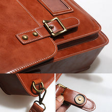 Load image into Gallery viewer, Womens Leather Backpack Purse Crossbody Laptop Messenger Bag Book Bags for Women
