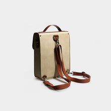 Load image into Gallery viewer, Womens Leather Backpack Purse Crossbody Laptop Messenger Bag Book Bags for Women
