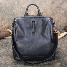 Load image into Gallery viewer, Unique Womens Small Leather Backpack Purses Shoulder Handbags for Women
