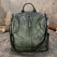 Load image into Gallery viewer, Unique Womens Small Leather Backpack Purses Shoulder Handbags for Women
