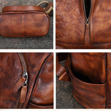 Load image into Gallery viewer, Unique Womens Small Leather Backpack Purses Shoulder Handbags for Women
