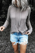 Load image into Gallery viewer, Casual Colorblock Patchwork Long Sleeve Hoodie
