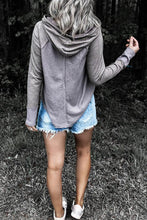 Load image into Gallery viewer, Casual Colorblock Patchwork Long Sleeve Hoodie
