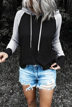 Load image into Gallery viewer, Casual Colorblock Patchwork Long Sleeve Hoodie
