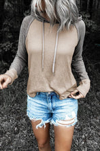Load image into Gallery viewer, Casual Colorblock Patchwork Long Sleeve Hoodie
