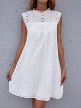 Load image into Gallery viewer, Casual Sleeveless Simples Lace Mini Dress
