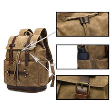 Load image into Gallery viewer, Adventurer Army Rucksack Backpack
