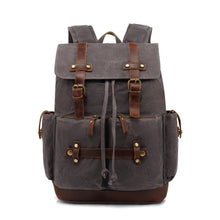 Load image into Gallery viewer, Adventurer Army Rucksack Backpack
