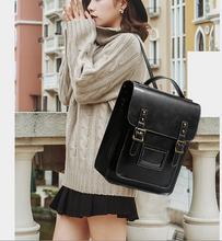 Load image into Gallery viewer, Womens Leather Backpack Purse Crossbody Laptop Messenger Bag Book Bags for Women
