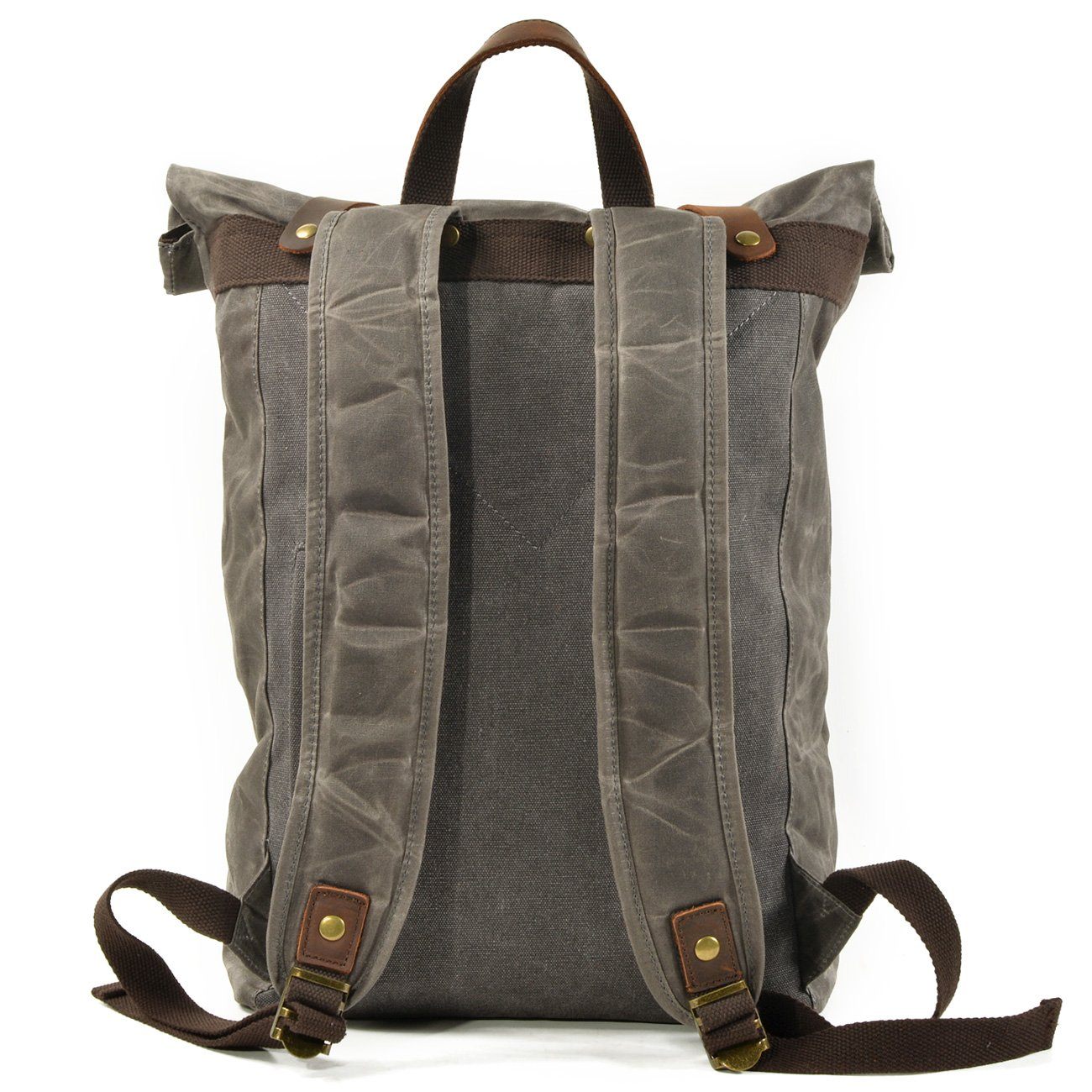 Canvas and Leather Backpack | OSLO