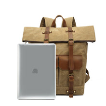Load image into Gallery viewer, Waterproof  Canvas Backpack
