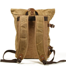 Load image into Gallery viewer, Biker Canvas Backpack
