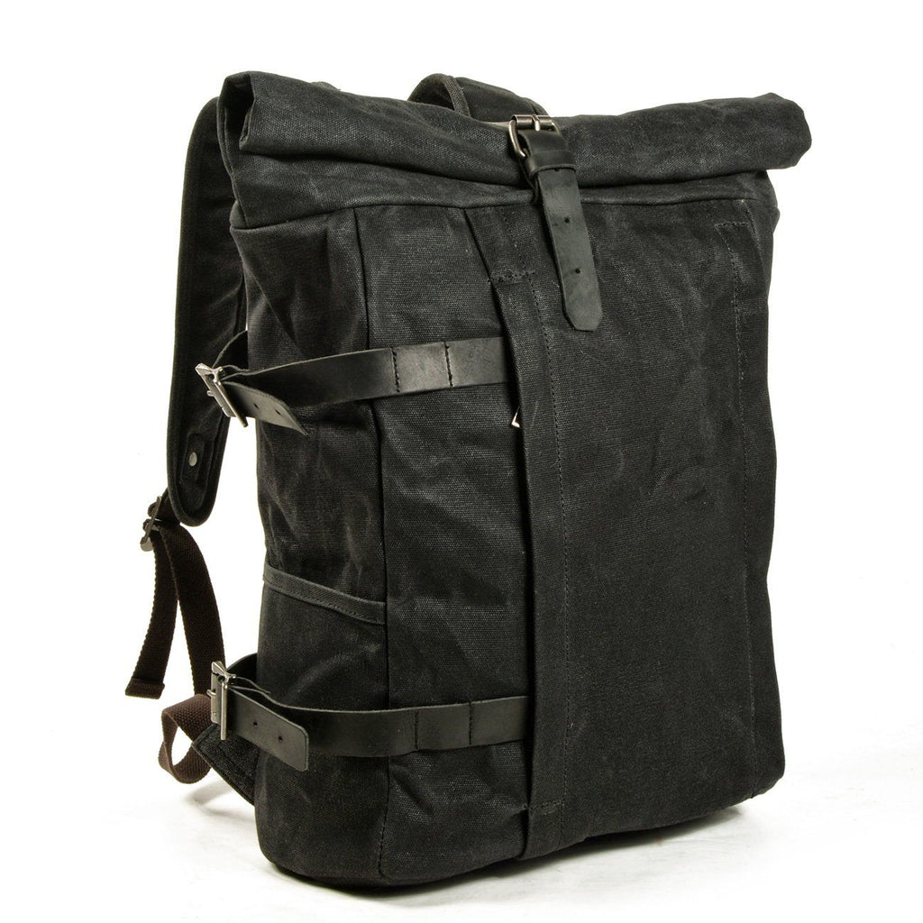 Biker Canvas Backpack