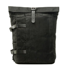 Load image into Gallery viewer, Biker Canvas Backpack
