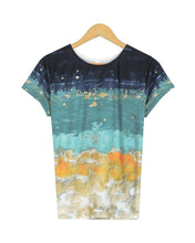 Load image into Gallery viewer, Casual Print Short Sleeve Top
