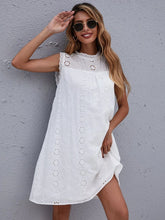 Load image into Gallery viewer, Casual Sleeveless Simples Lace Mini Dress
