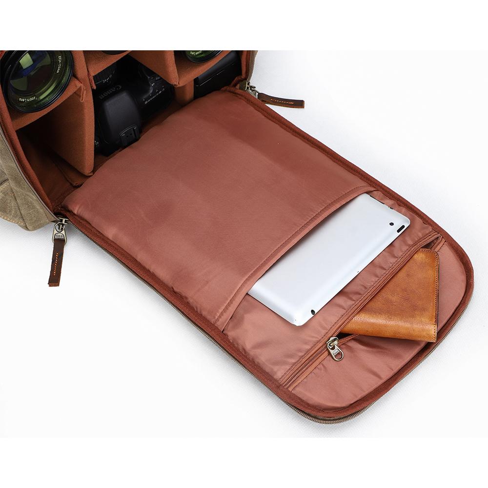 Retro Camera Backpack