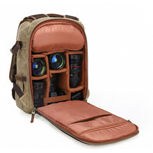 Load image into Gallery viewer, Retro Camera Backpack
