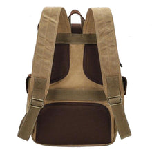 Load image into Gallery viewer, Classci Color Block Cavans Backpack
