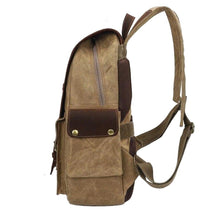 Load image into Gallery viewer, Classci Color Block Cavans Backpack
