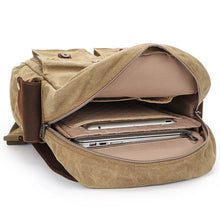 Load image into Gallery viewer, Classci Color Block Cavans Backpack
