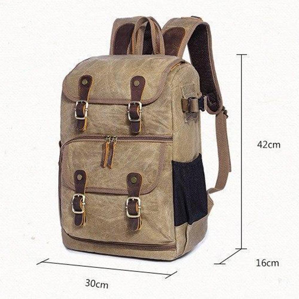 Travel Canvas Camera Bag