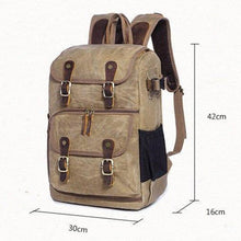 Load image into Gallery viewer, Travel Canvas Camera Bag
