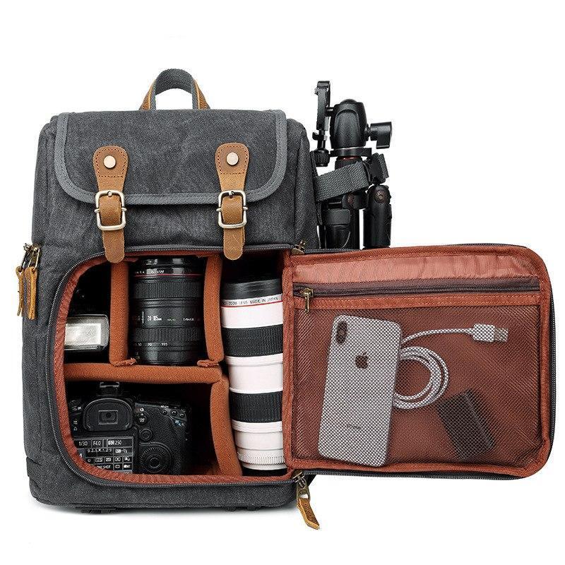 Travel Canvas Camera Bag