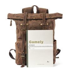 Load image into Gallery viewer, Canvas Hipster Backpack
