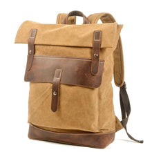 Load image into Gallery viewer, Classic Waxed Cotton Backpack
