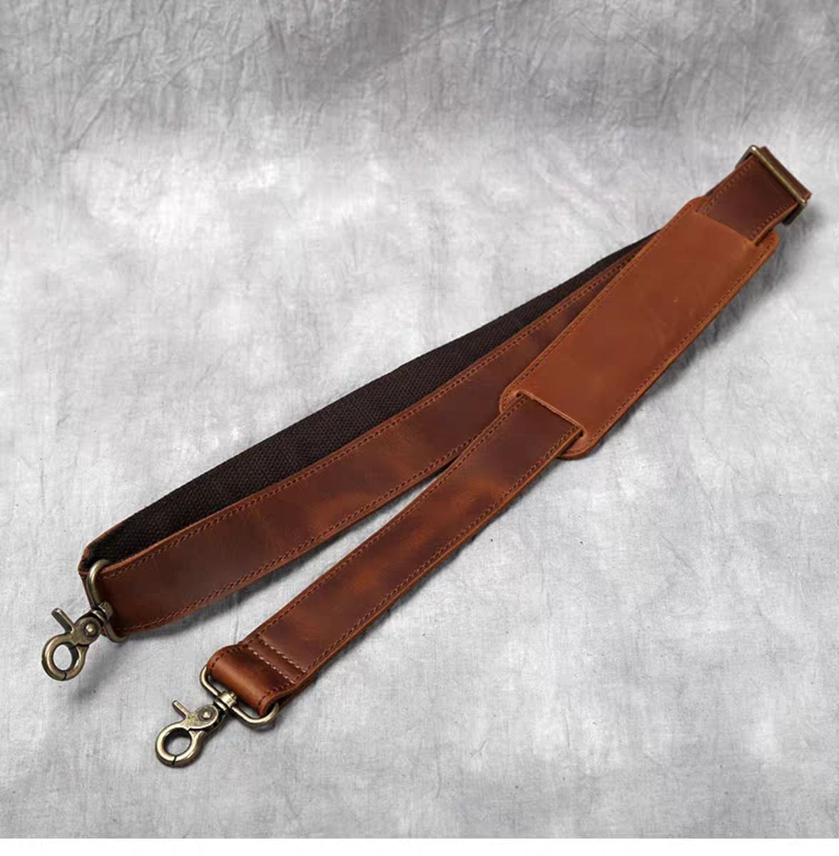 Hemming Leather Laptop Bag Vintage Leather Briefcase