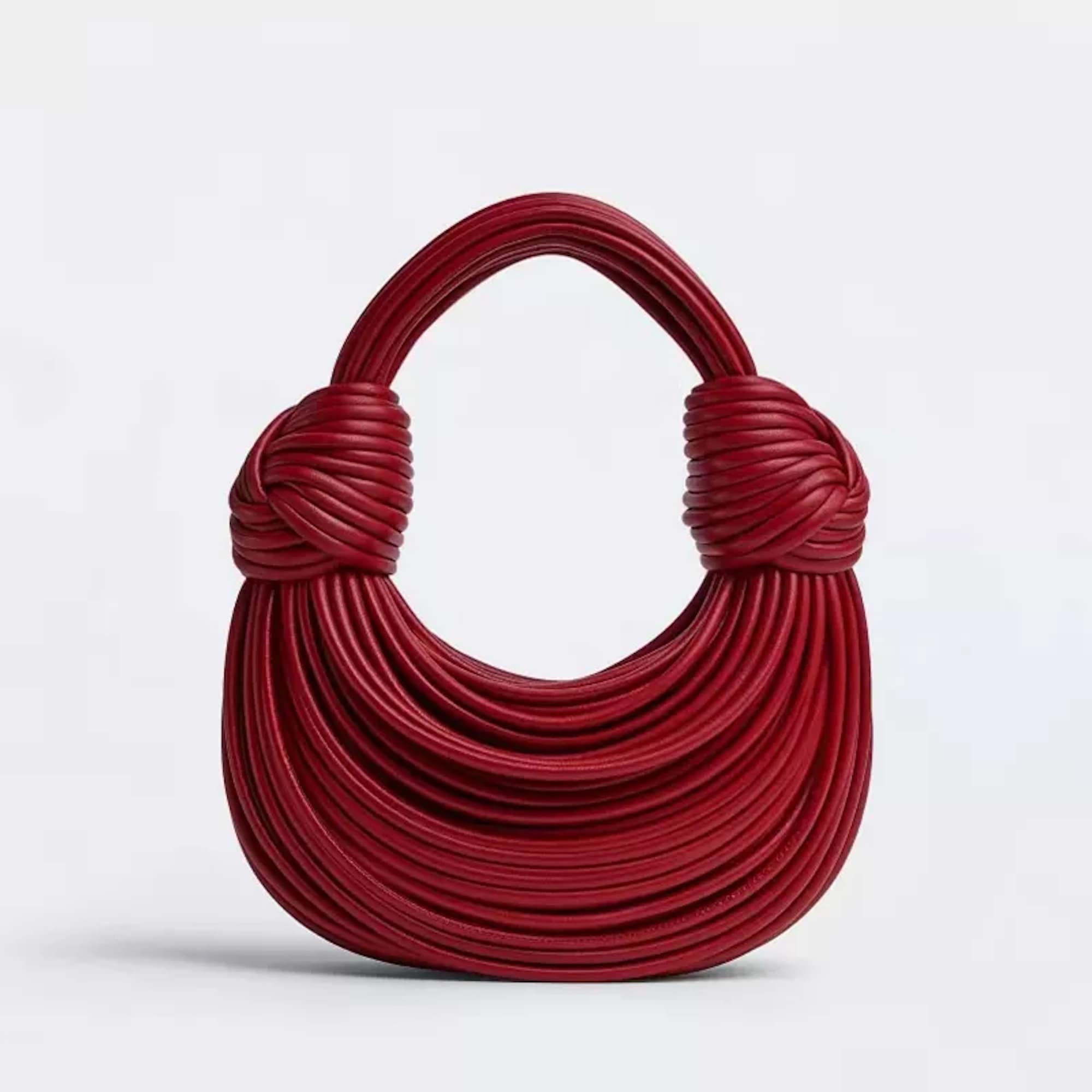 Genuine Leather Double Knot Bag